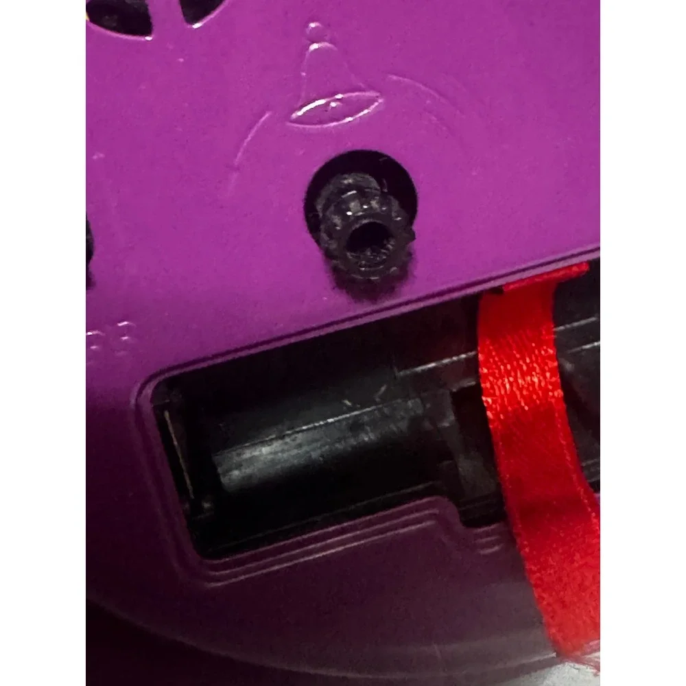 Rare Bratz Vintage Alarm Clock Purple Retro TV Style Analog‎ Y2K Room Decor Kids